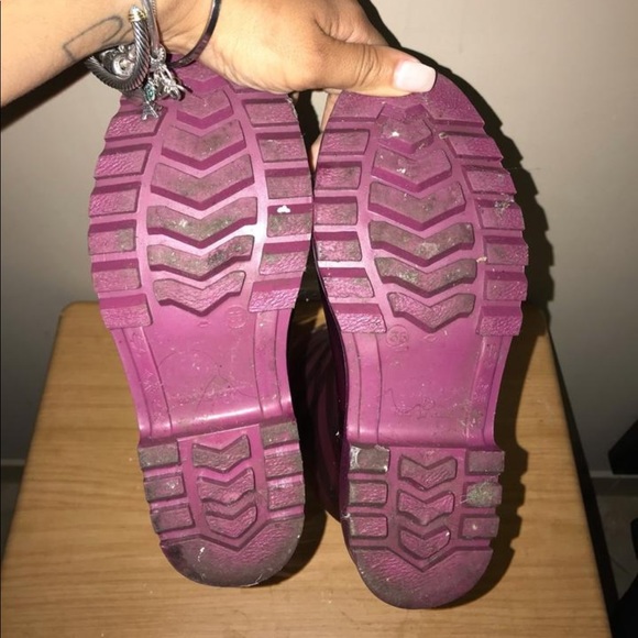 Burberry Ombre Raspberry Rain Boots/Booties - Picture 5 of 6